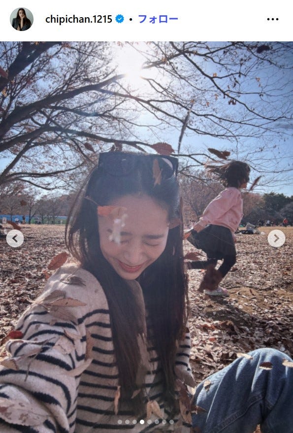 近藤千尋Instagramより