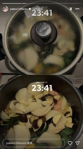 木下優樹菜Instagramストーリーズより