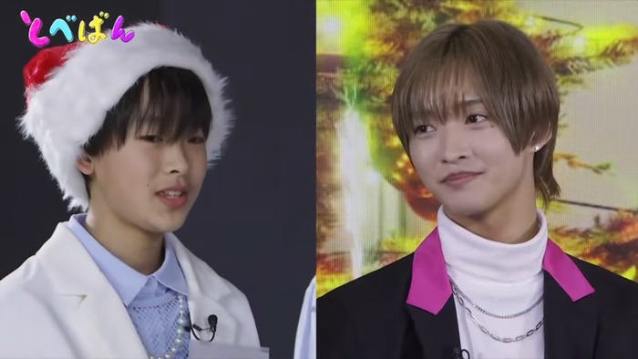 松崎光、佐藤新「とべばん」より(C)TOBE Co., Ltd.