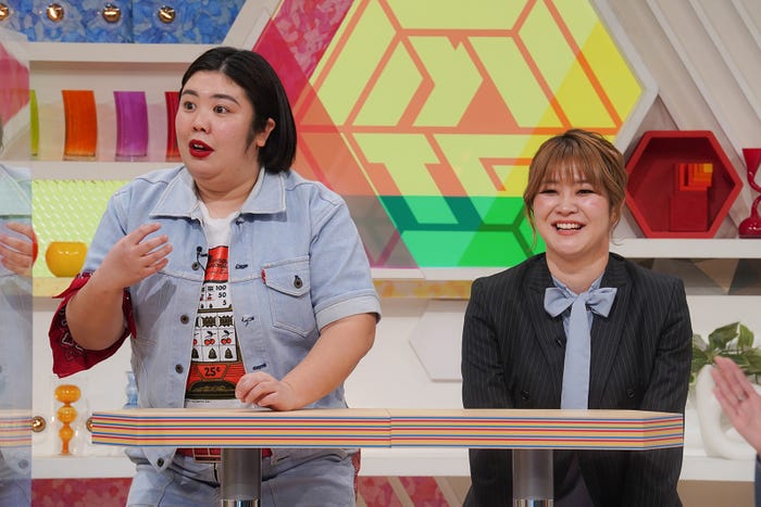 熊元プロレス、稲田美紀(C)読売テレビ