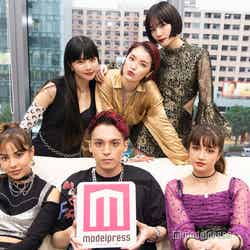 （上段左から時計回りに）Hina、Lil’ Fang、Mikako、Taki、Novel Core、Akina （C）モデルプレス