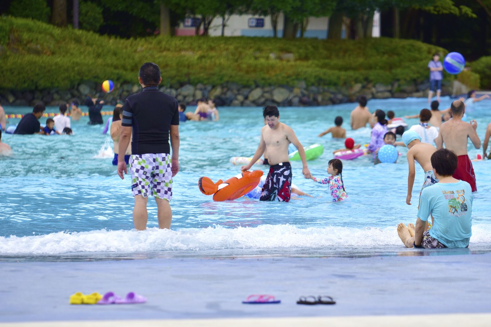 レインボープール／画像提供：国営昭和記念公園管理センター