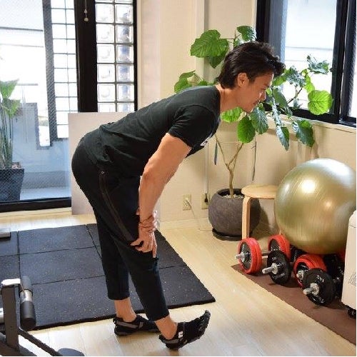 ハムストリングスのストレッチ