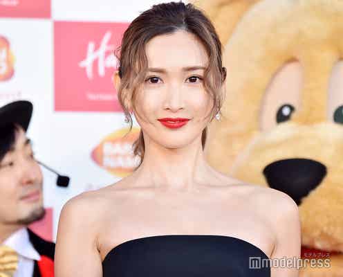 紗栄子、台風被害の千葉「市原ぞうの国」にも救援物資届ける