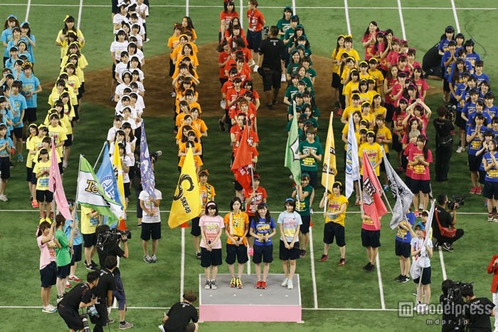 「第1回AKB48グループ対抗 大運動会」(C)AKS