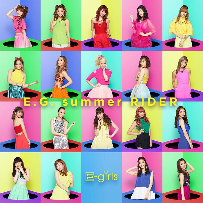 E-girls「E.G. summer RIDER」