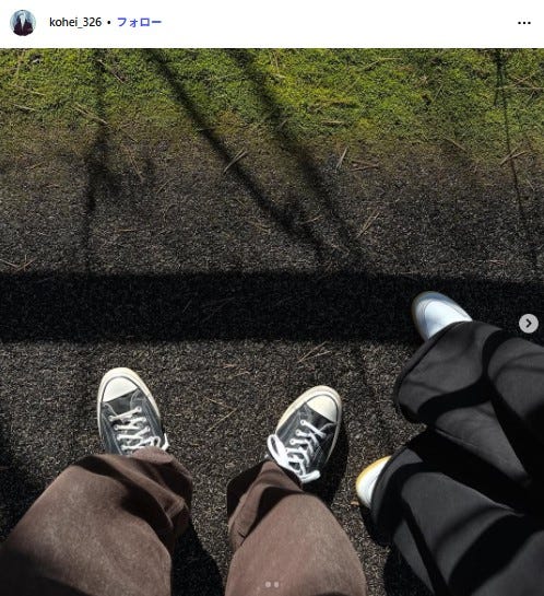 KOHEI公式Instagramより