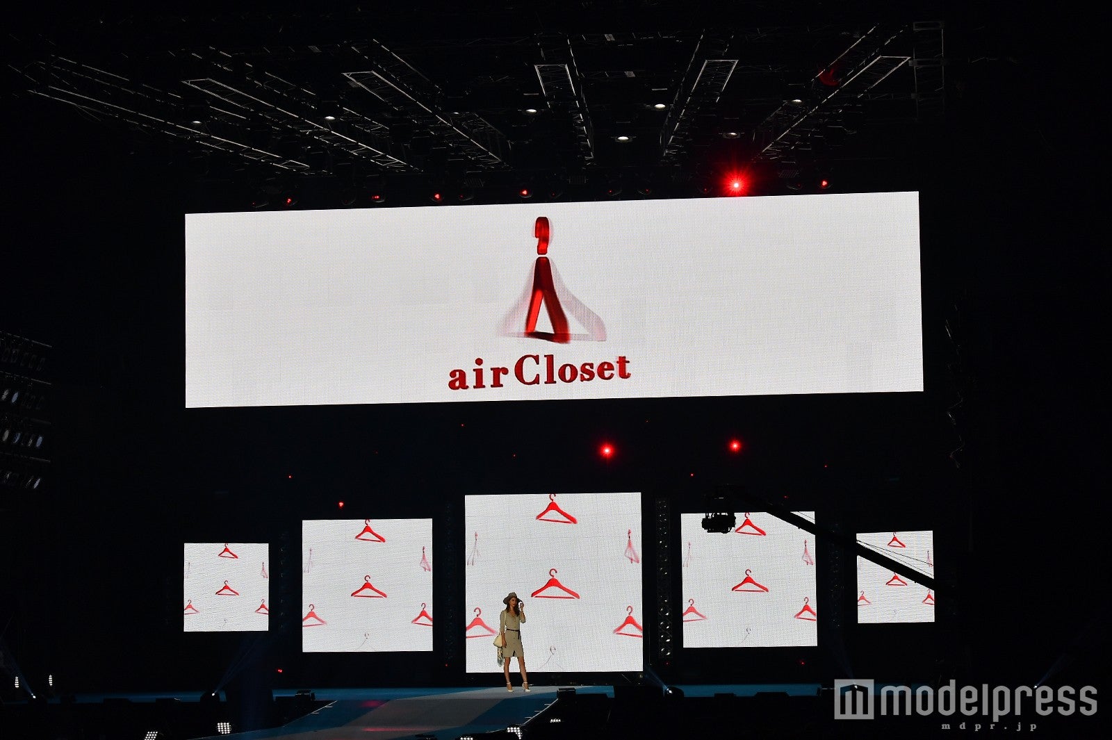 「airCloset」ステージの様子（C）モデルプレス