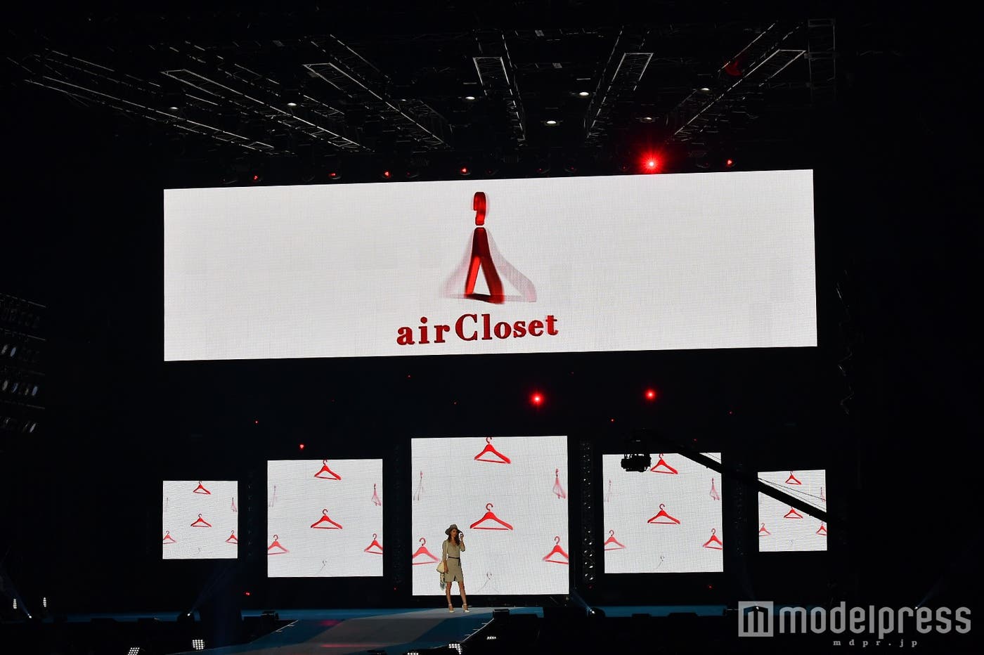 「airCloset」ステージの様子(C)モデルプレス