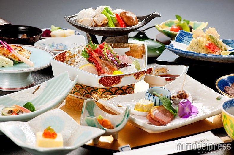 会席風料理一例／画像提供：箱根水明荘