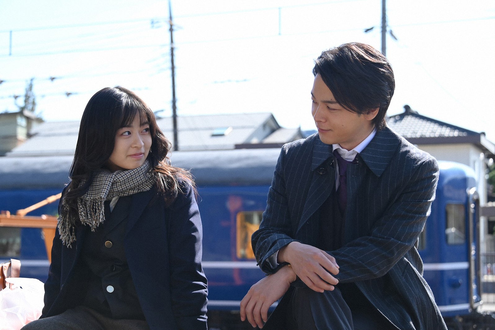 森七菜、中村倫也／「この恋あたためますか」第4話より（C）TBS