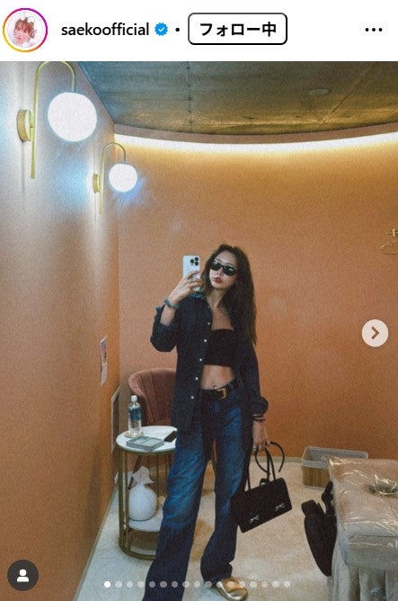 紗栄子Instagramより