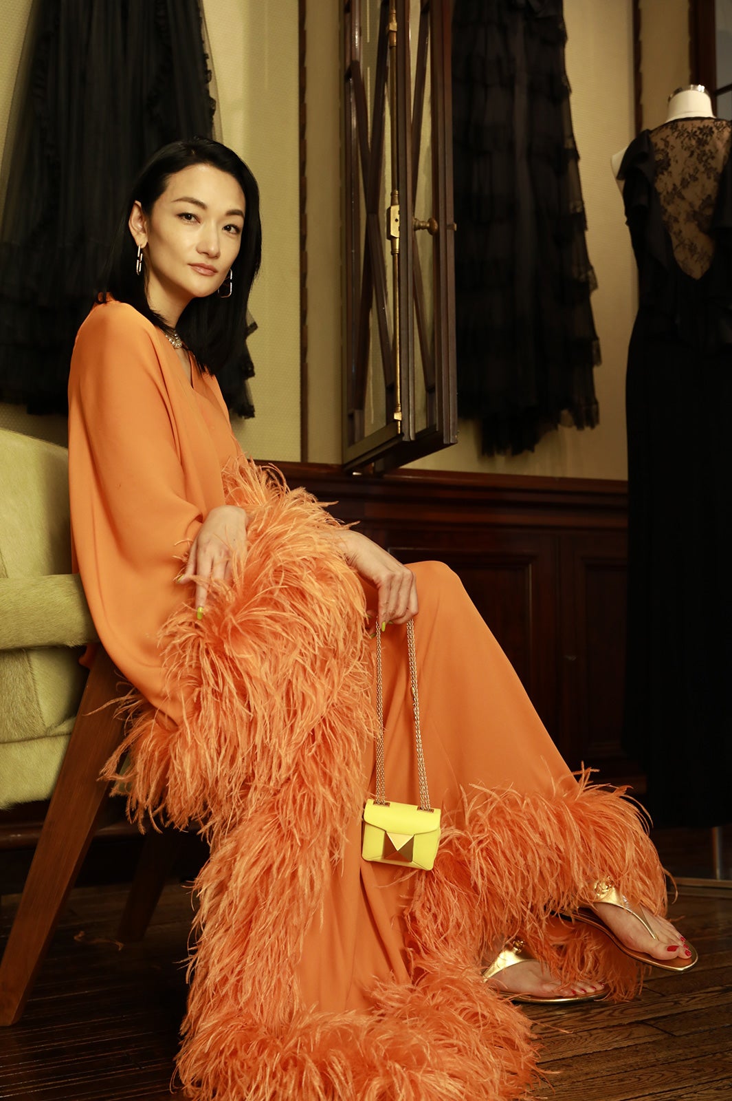 森星・冨永愛・桜田通ら「ヴァレンティノ ヴィンテージ」ドレスアップ