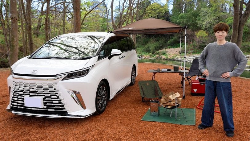 SeikinTVがレクサスで挑む！「未来すぎる」ラグジュアリー車中泊