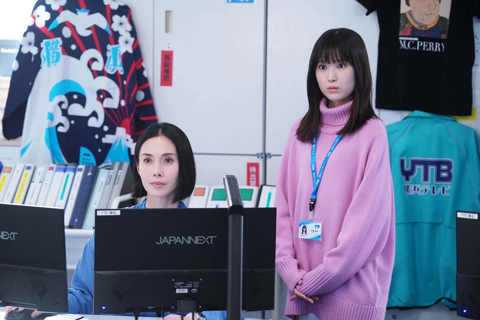 中谷美紀、福本莉子「ONE DAY～聖夜のから騒ぎ～」第2話より（C）フジテレビ
