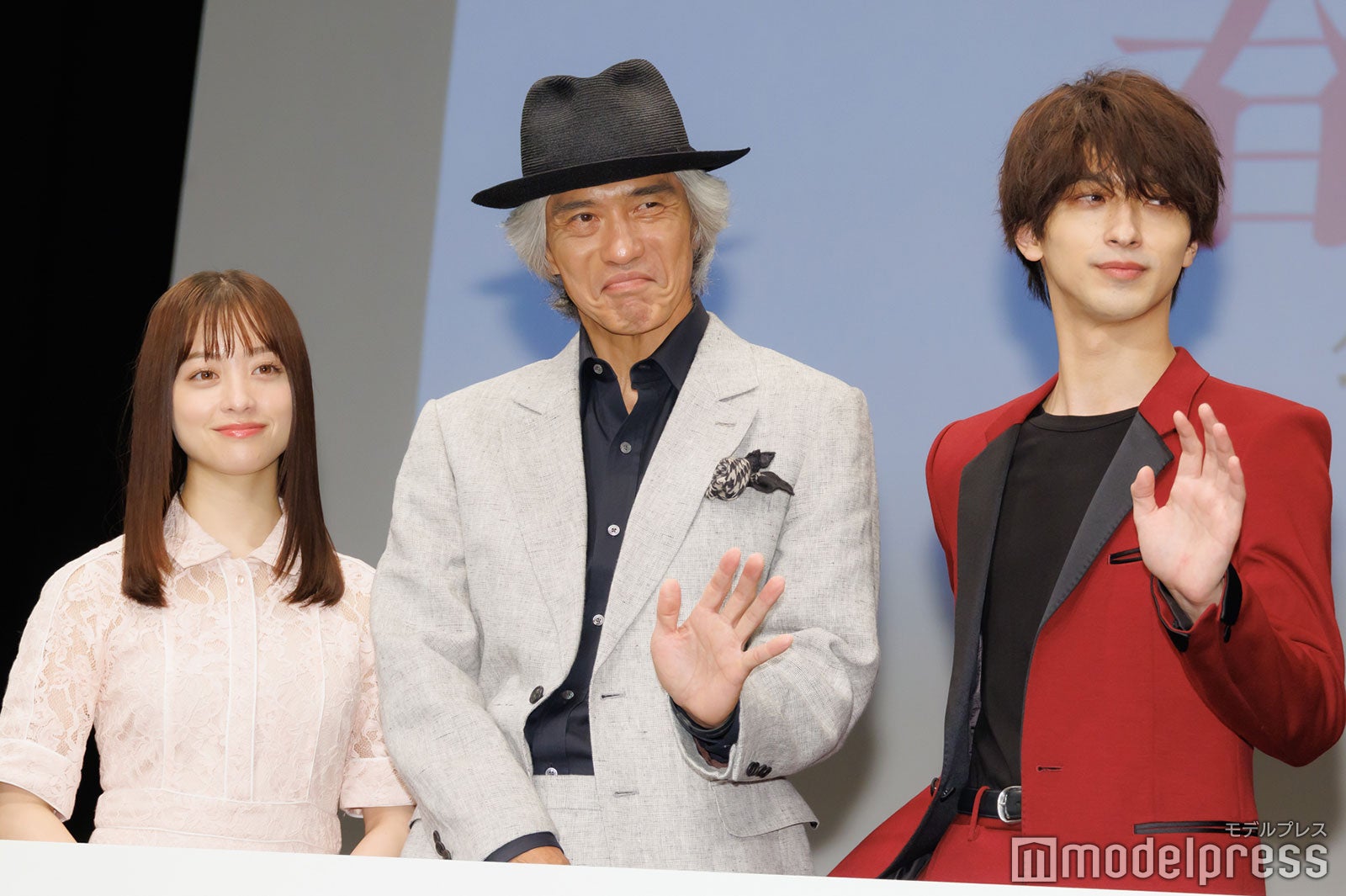 橋本環奈、佐藤浩市、横浜流星（C）モデルプレス