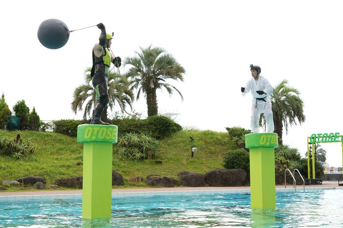 「OTOSE」(左から)長田正平、せいや(C)フジテレビ