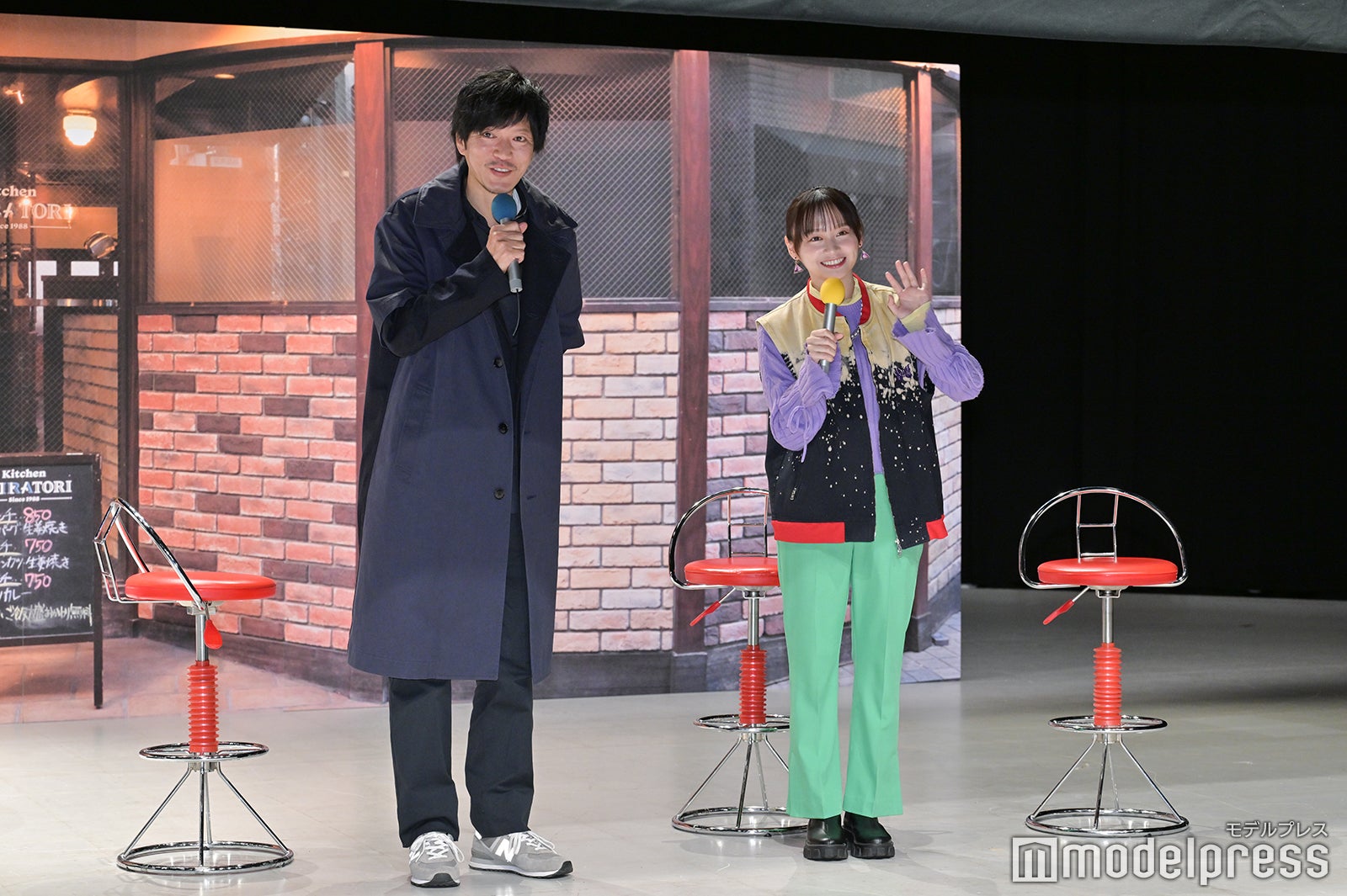 田辺誠一、影山優佳（C）モデルプレス