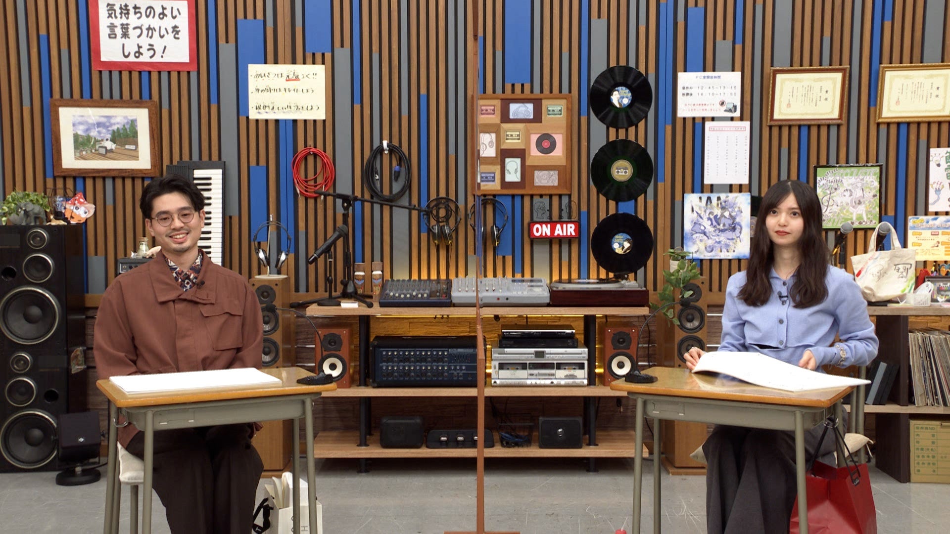 ハマ・オカモト、齋藤飛鳥（C）テレビ朝日