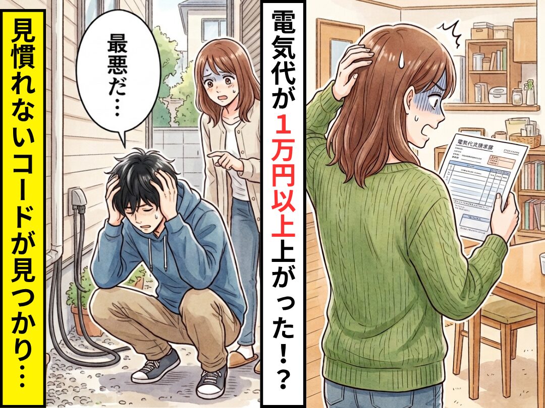 水道代が【1万円】以上上がった！？しかし⇒見慣れないコードを見つけ、発覚した原因に…「最悪だ…」