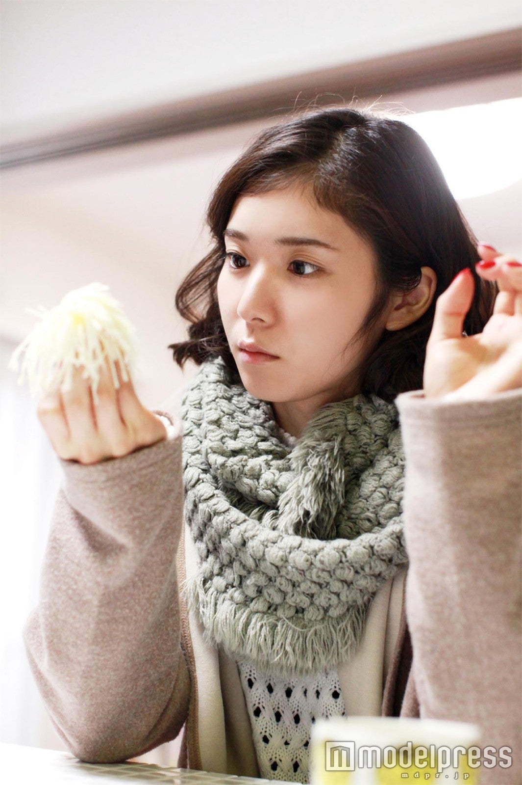 松岡茉優／第7話より（C）『その「おこだわり」、私にもくれよ！！』製作委員会