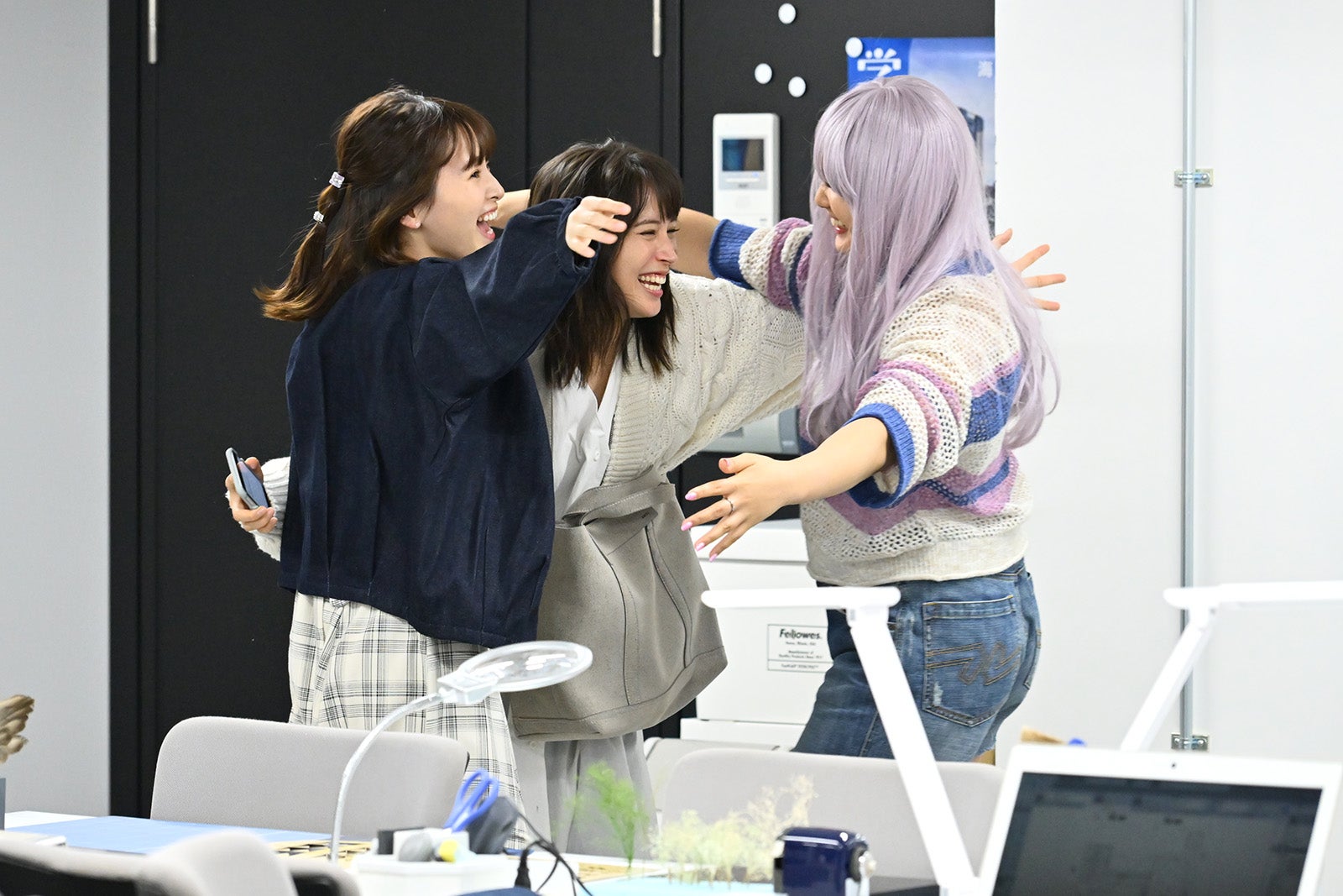 飯沼愛、広瀬アリス、箭内夢菜「マイ・セカンド・アオハル」第9話より（C）TBS