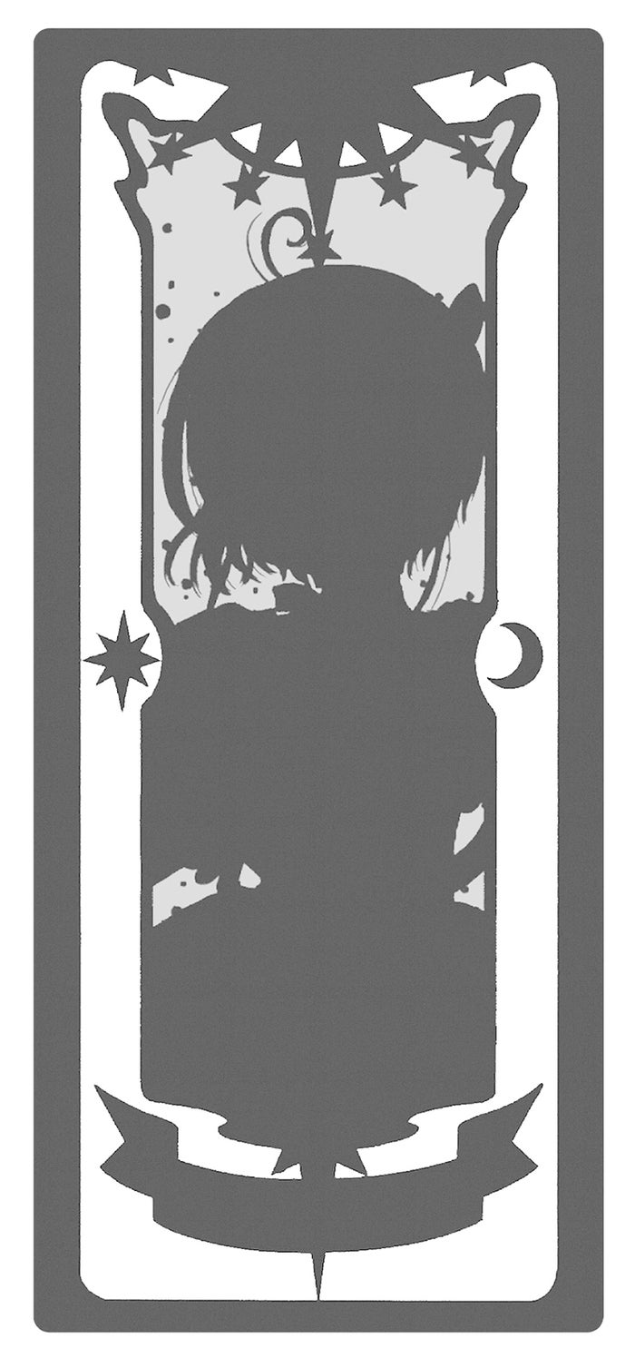 前期オリジナルクリアカードのシルエット（C）CLAMP・ShigatsuTsuitachi CO.,LTD.／講談社