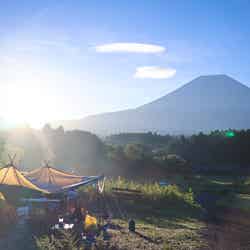 自然豊かな環境下でもau回線なので安心/Photo by GIRLY DROP