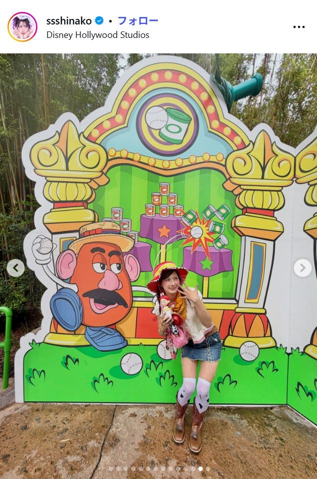 しなこInstagramより