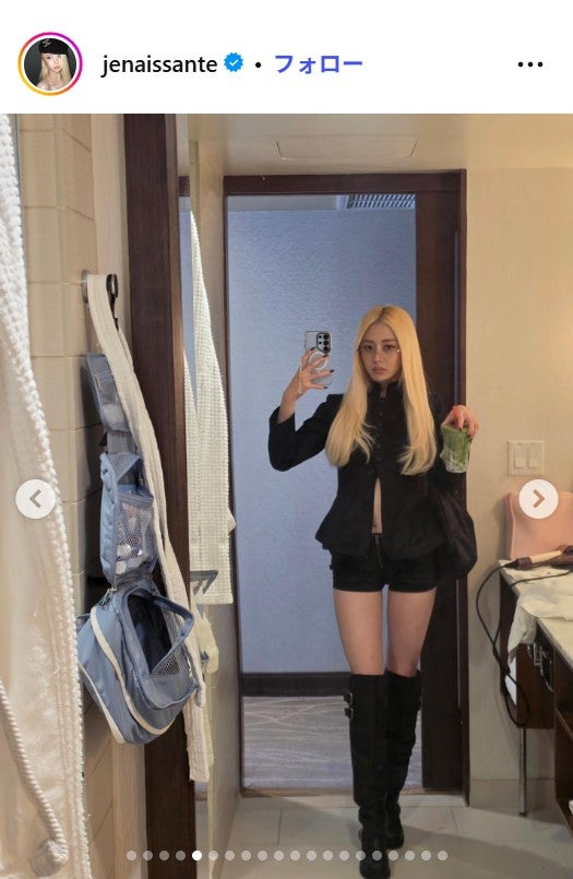HUH YUNJIN（ホ・ユンジン）Instagramより