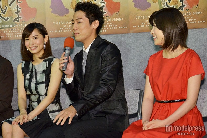 左より：市川由衣、福士誠治、南沢奈央