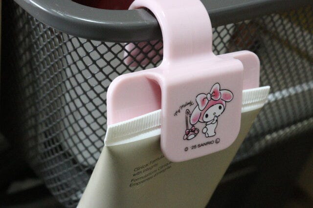 チューブホルダーM／Mハッピーライフ　使用例