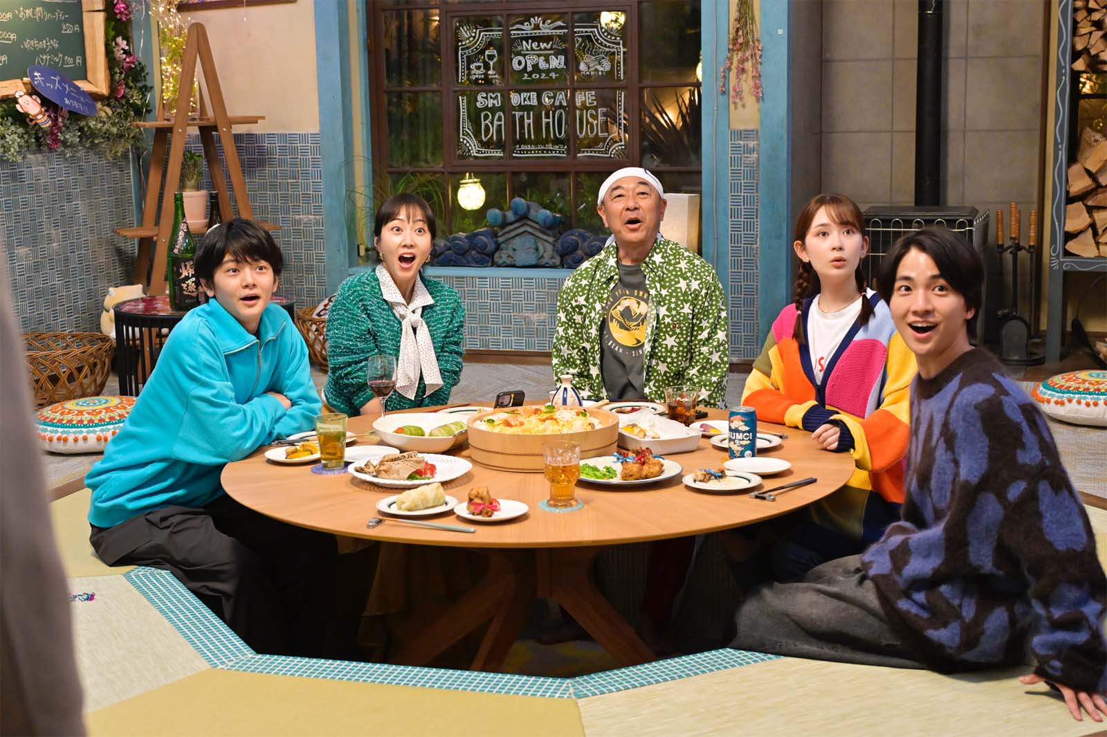 （左から）齋藤潤、木南晴夏、高橋克実、畑芽育、木戸大聖「9ボーダー」最終話より（C）TBS