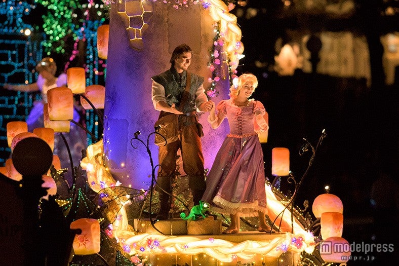 ラプンツェルのフロート「東京ディズニーランド・エレクトリカルパレード・ドリームライツ」（C）Disney