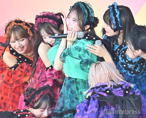 CANDY TUNE、3年目で念願の「HOT STAGE」登場 代表曲「倍倍FIGHT!」で一体感【TIF2025】