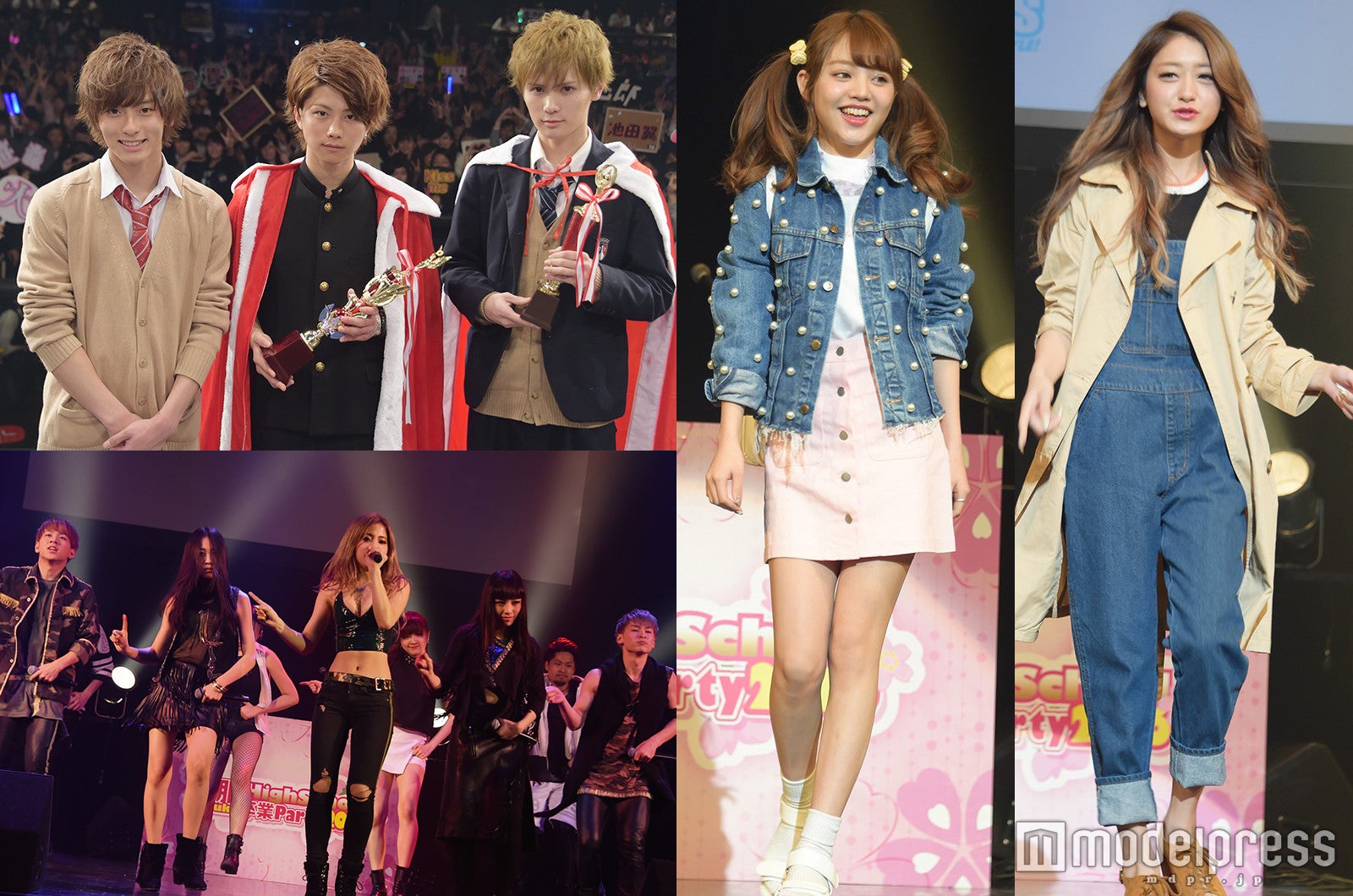 “日本一のイケメン高校生”決定！ちぃぽぽ、みちょぱ、lolらが会場沸かす＜High School 卒業PARTY2016／総まとめ＞