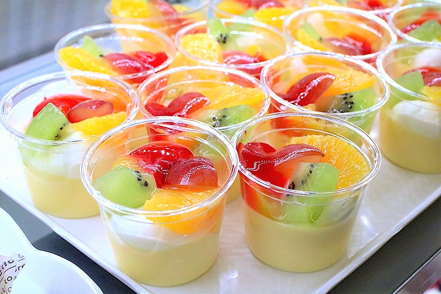 新宿高野フルーツバーフルーツプリン