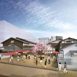 千客万来施設(仮称)/画像提供:万葉倶楽部