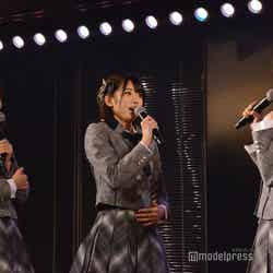 佐藤七海、大西桃香、谷川聖／AKB48チーム8「その雫は、未来へと繋がる虹になる。」公演 （C）モデルプレス