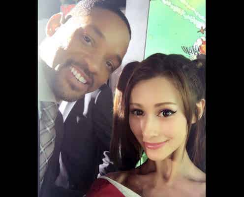 ダレノガレ明美、ウィル・スミスからキス「泣きそう」