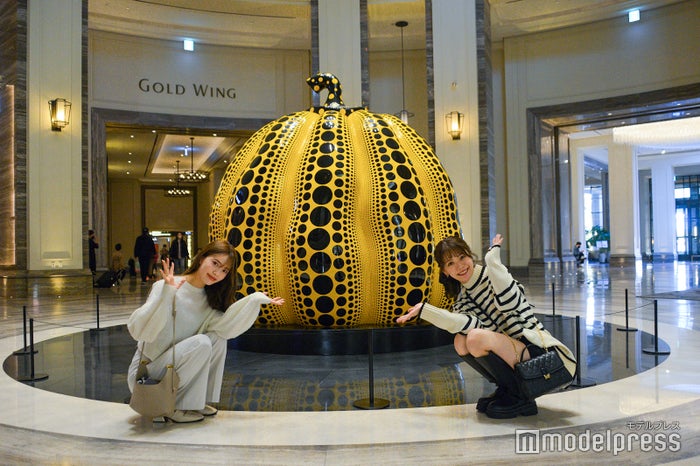 Great Gigantic Pumpkin／草間彌生（C）モデルプレス