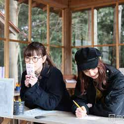 神明神社 石神さん/お願いごとは1つだけ/モデル:村田倫子、柴田ひかり(C)モデルプレス