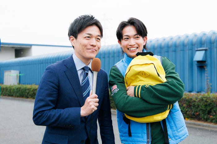 『すっぴんヒーロー』にサプライズ出演した綱啓永(C)TBS/撮影:加藤春日