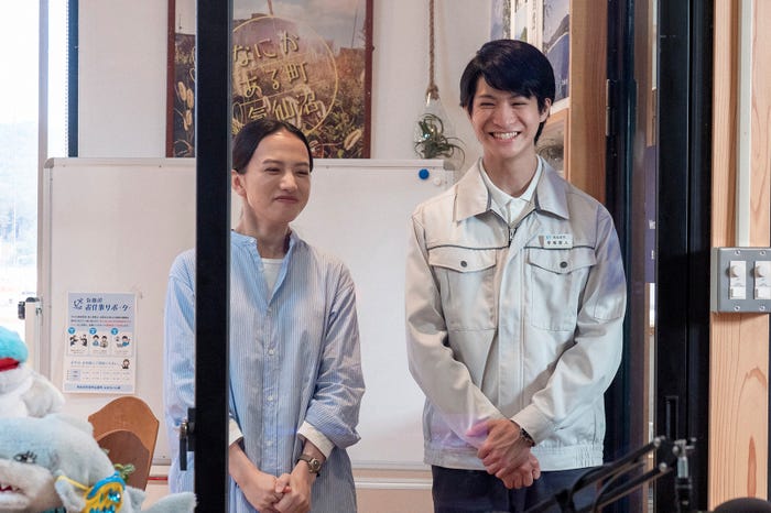 清原果耶、高田彪我(※「高」は正式には「はしごだか」) (C)NHK