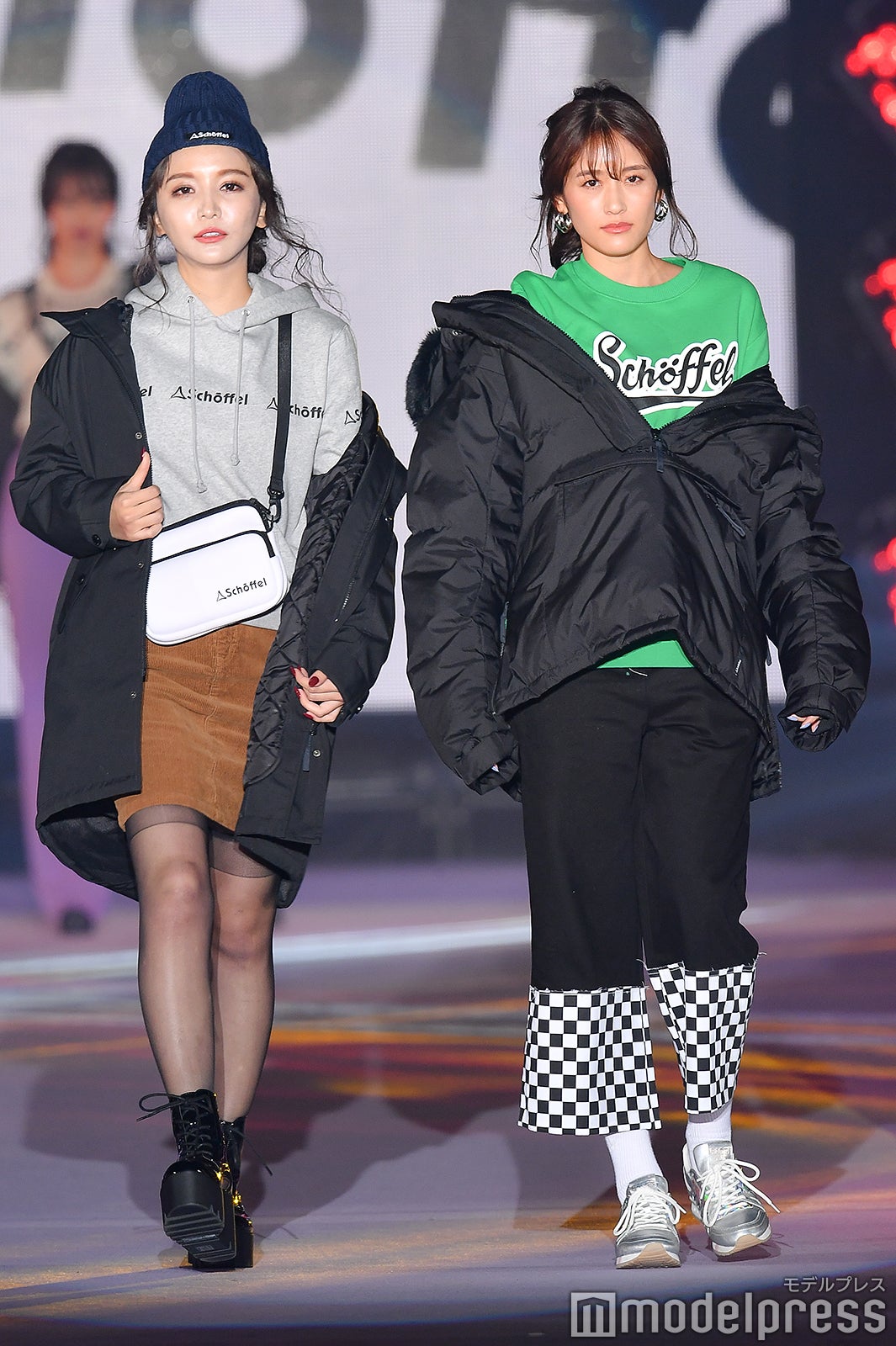 白倉あや、川口優菜 （C）モデルプレス