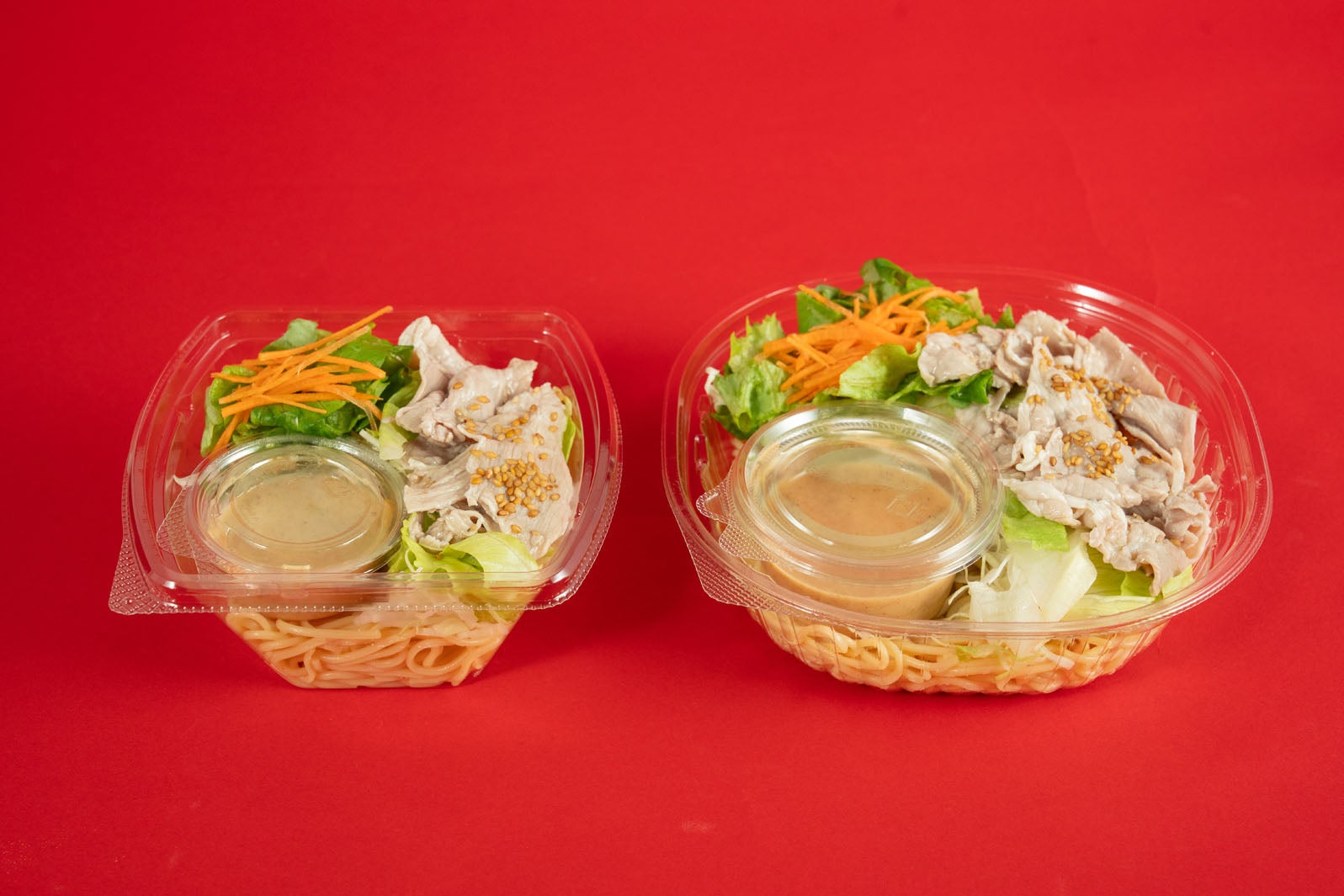 「たんぱく質が摂れる！豚しゃぶのパスタサラダ」税込398円