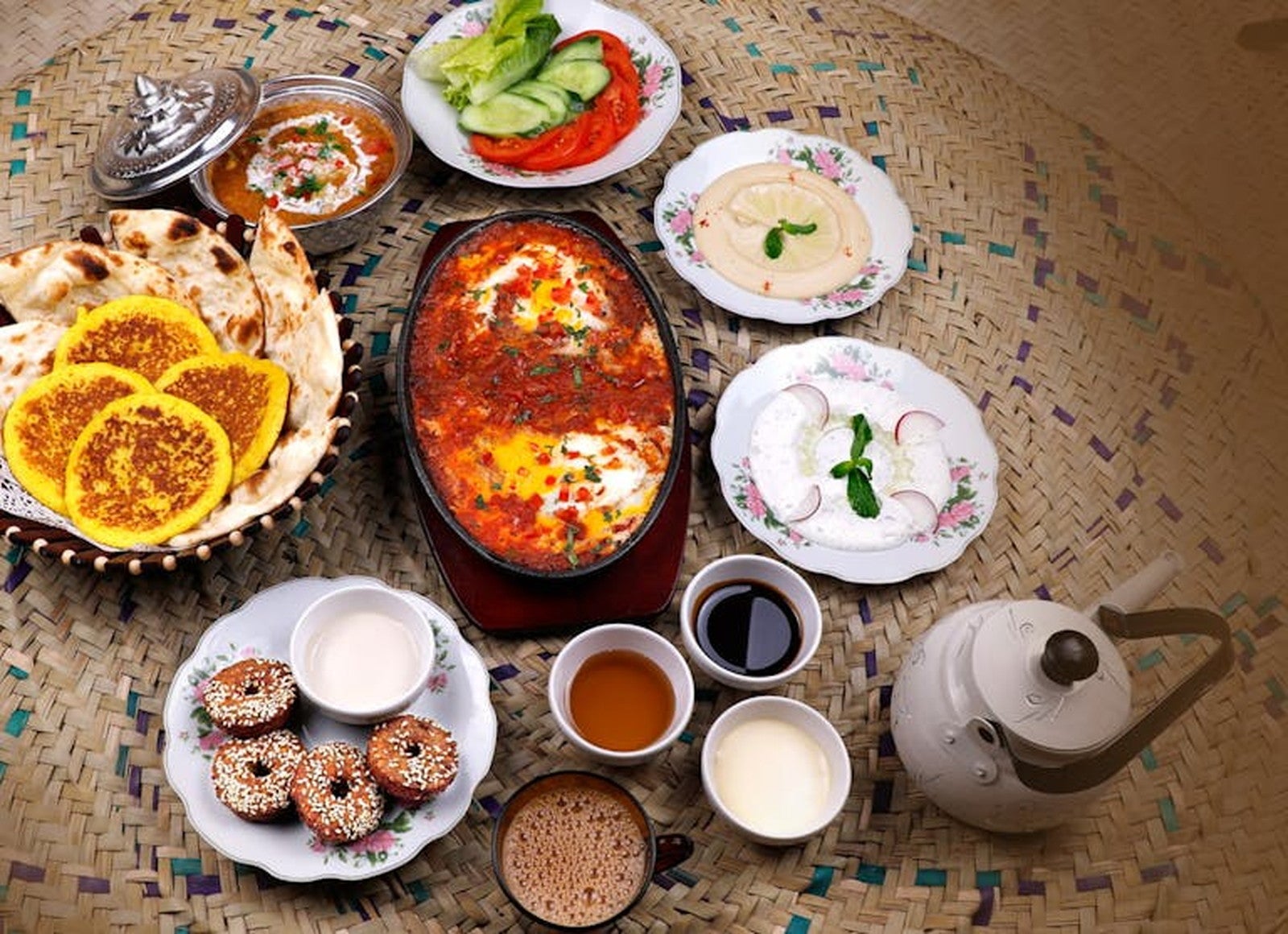 アラビアン朝食AED89（約3,800円）／提供画像