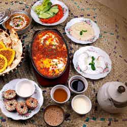 アラビアン朝食AED89(約3,800円)/提供画像