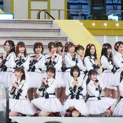「AKB48グループ春のLIVEフェスin横浜スタジアム」に出演したNGT48 （C）モデルプレス