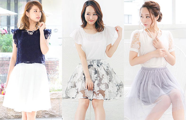 上品なのに色っぽい♡「透け感トップス」で大人レディに